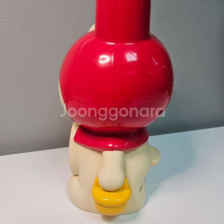 고전 산리오 빨간 마이멜로디 마멜 탁상 시계 양도--6