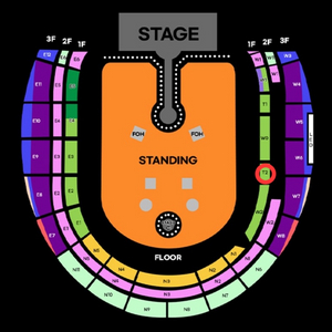 콜드플레이 내한콘서트 테이블석 5열 2연석