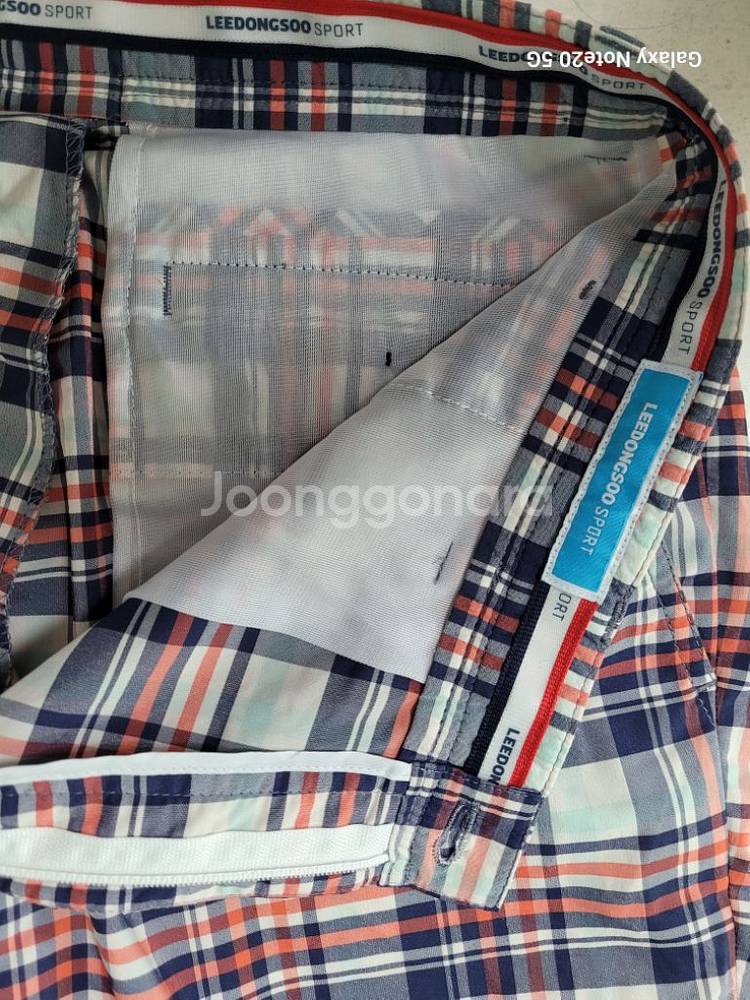 남성 이동수골프 봄.가을 여름 골프바지 (사방스판33)--3
