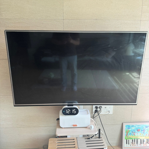 백라이트 고장)LG LED TV 55인치+브라켓포함