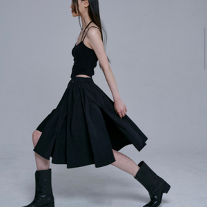 진주유즈 Slit midi skirt 슬릿미디스커트