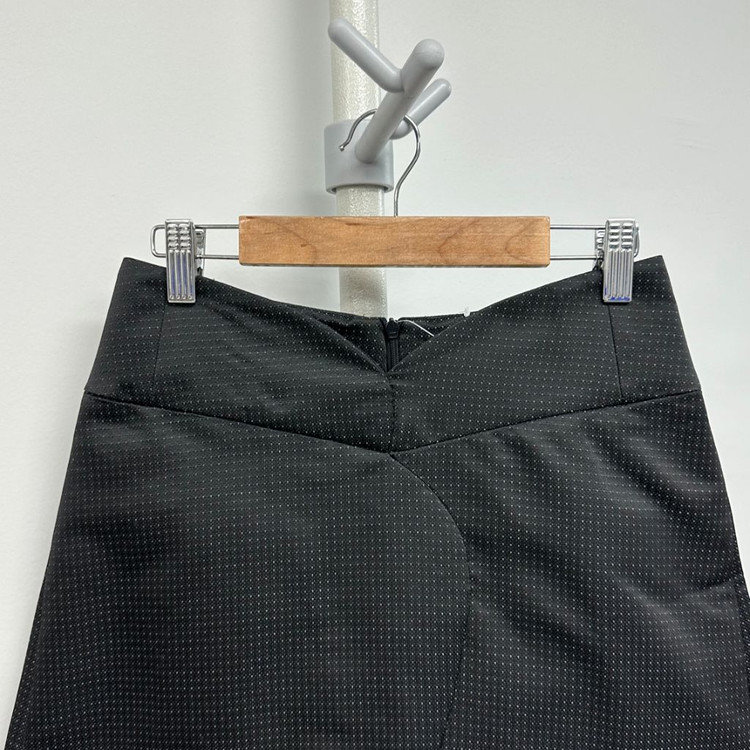 엠포리오 아르마니 절개 디자인 도트 스커트--1