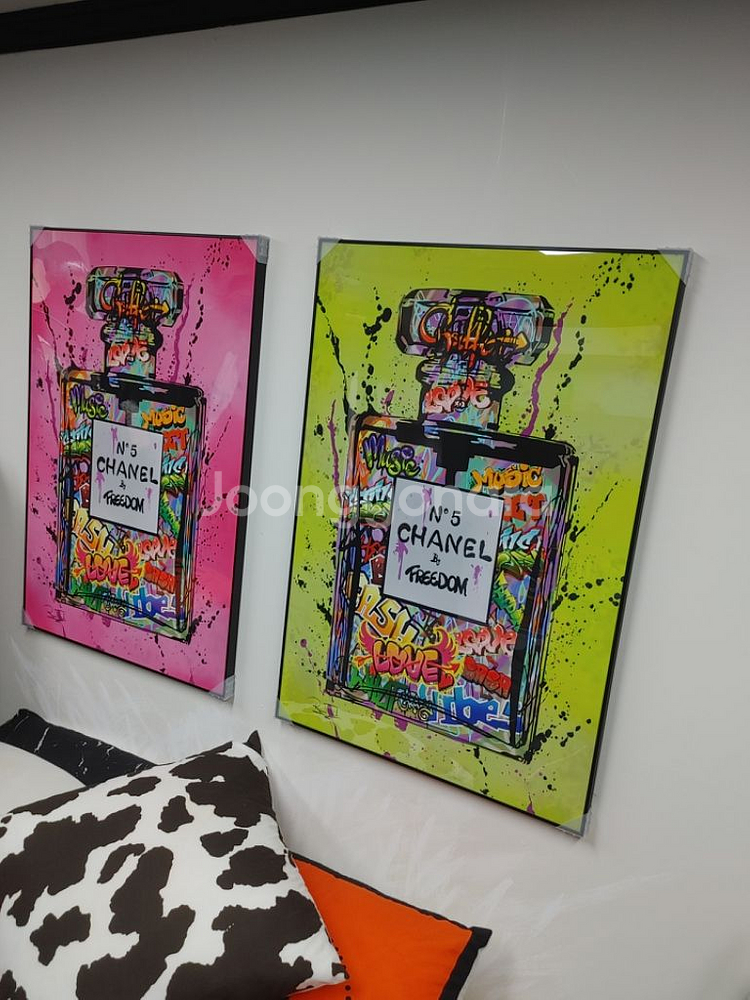 샤넬 넘버5 향수 대형 팝아트 그림 액자 인테리어 소품--5