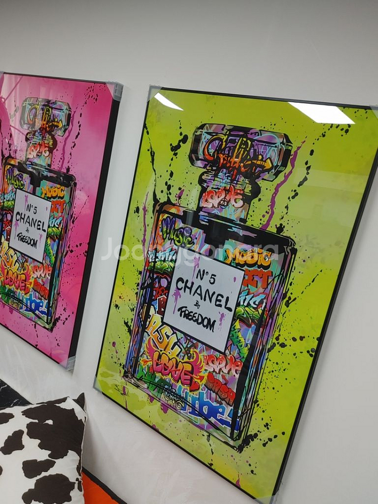 샤넬 넘버5 향수 대형 팝아트 그림 액자 인테리어 소품--7