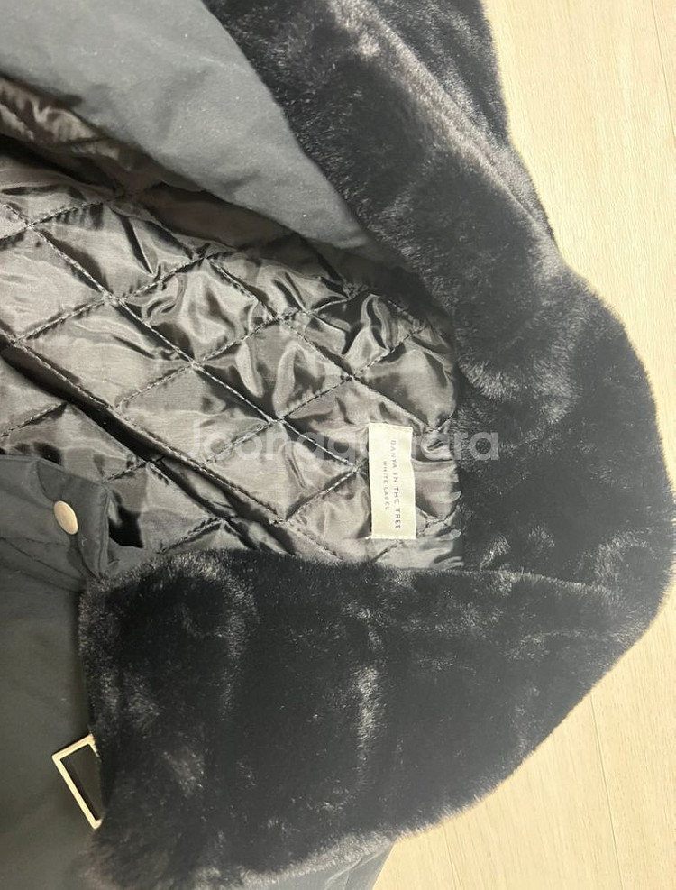 (네고불가)겨울 누빔 롱 야샹 블랙색상--2