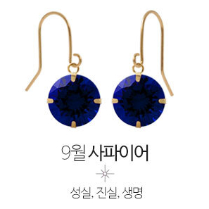 [미니아트]14K GOLD 탄생석 큐빅 귀걸이 판매