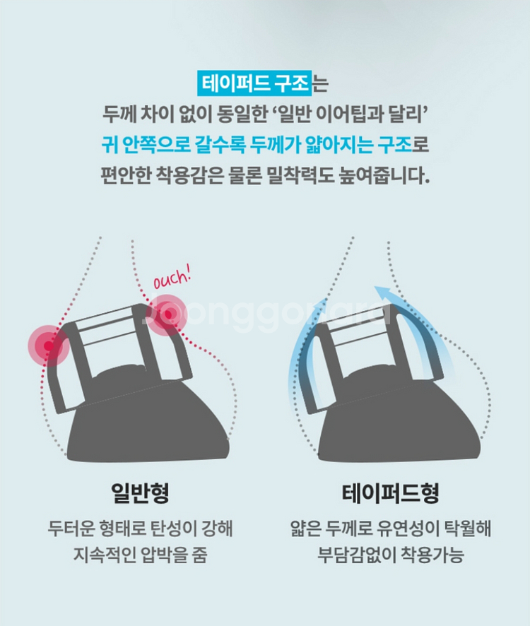(배송비포함) 버즈3 프로 아즈라 크리스탈 이어팁--9