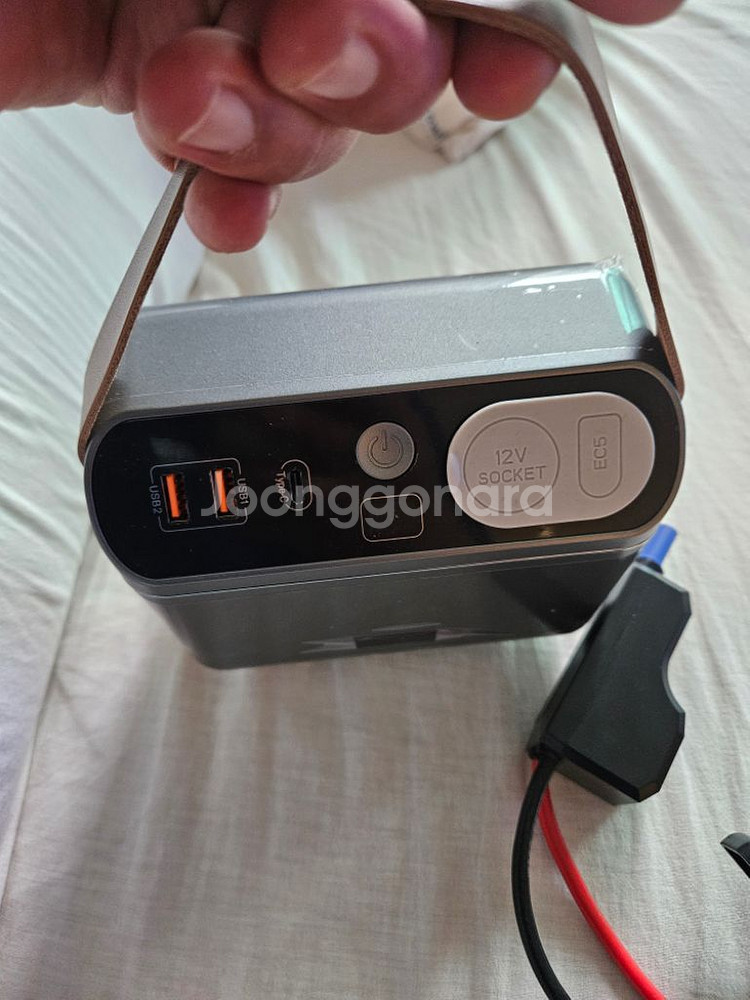 미니 파워뱅크 60000mAh 캠핑용 휴대용 점프스타터--4