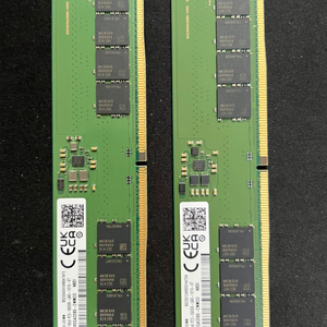 삼성 ddr5 5600 16gb 2개 팜니다