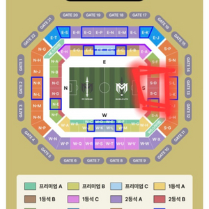 넥슨 아이콘 매치 2등석B 2연석 팝니다.