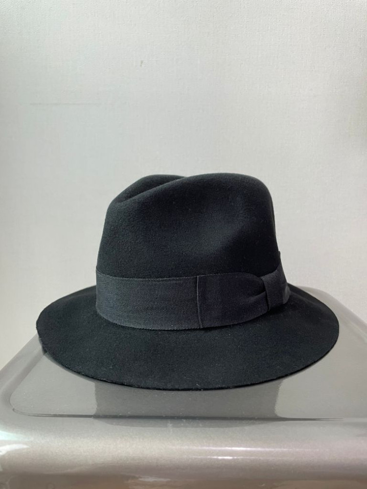 블랙 유니섹스 페도라 2개 이미지