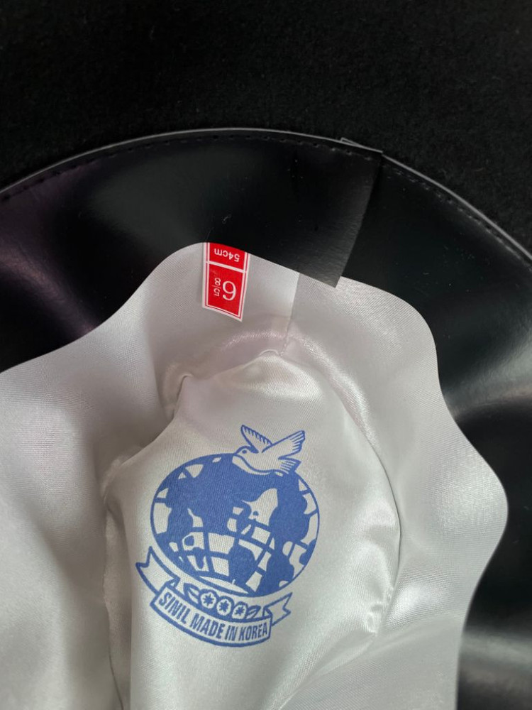 블랙 유니섹스 페도라 2개 이미지