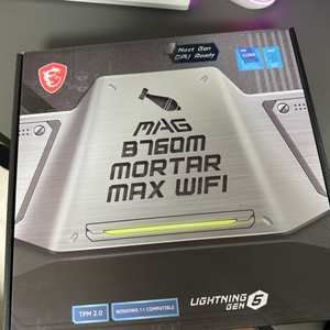 MSI MAG B760M MORTAR 박격포 WiFi