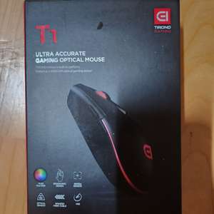 미시용 TIROND T1 RGB PRO 마우스 팝니다