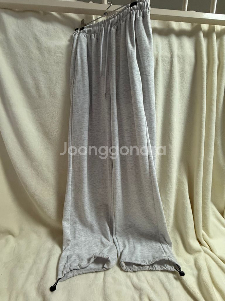에이블리 회색.백메란지 와이드팬츠 모음--5