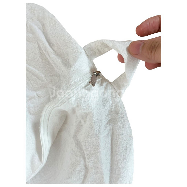 스탠드형 선풍기 커버 덮개 화이트--4