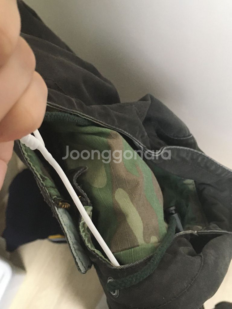 여성 야상 점퍼 군 st 핏 예쁨 빈티지--1