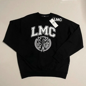 새상품 LMC 엘엠씨 컬러지 베어 블랙 맨투맨 스웻셔츠