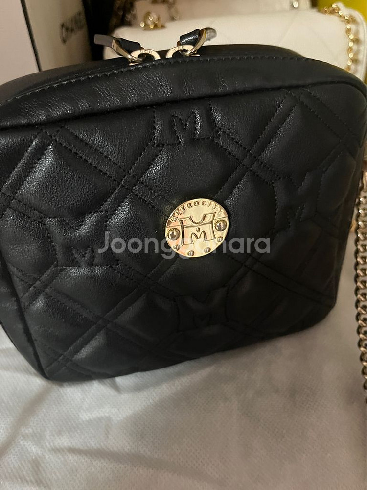 메트로시티 블랙 미니백 크로스백--5