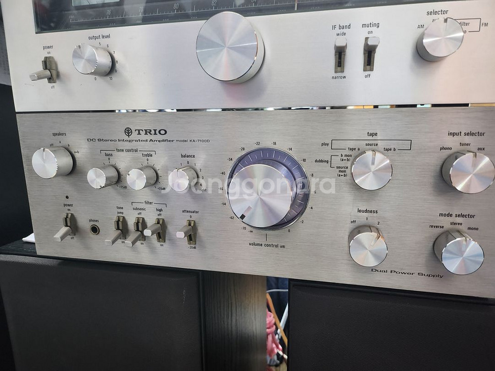 트리오 현켄우드 인티앰프 ka-7100d--3