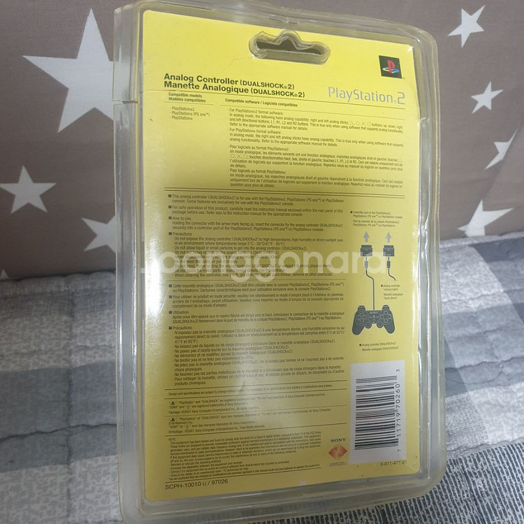 PS2 듀얼쇼크 소니 정품 미개봉 새상품--1