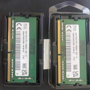 ddr4 8gb 2개 노트북램