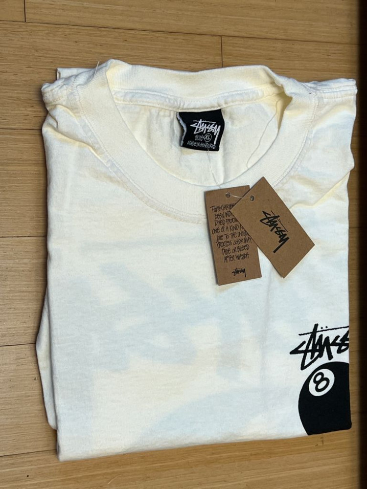 스투시 8ball 피그먼트다이드 내츄럴컬러 (XL) 이미지