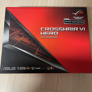 ASUS CROSSHAIR VI HERO X370마더보