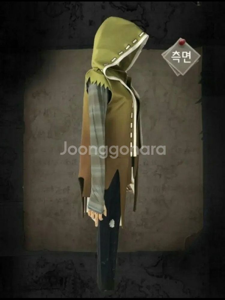 제5인격 용병 코스프레 옷 [ 글러브,가발 포함]--1