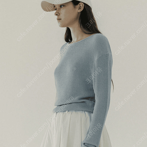 호와스 howus SUMMER KNIT (SOFT BLUE)