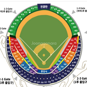 10/2 두산 kt 와일드카드 중앙네이비 2연석