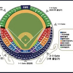 10월 2일 두산 케이티 1루 411구역 13열 4장