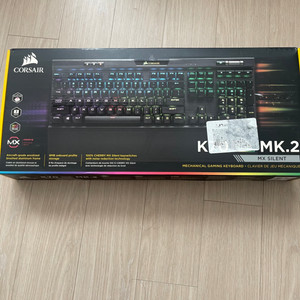 커세어k70 RGB MK.2 개봉후 미사용 팝니다