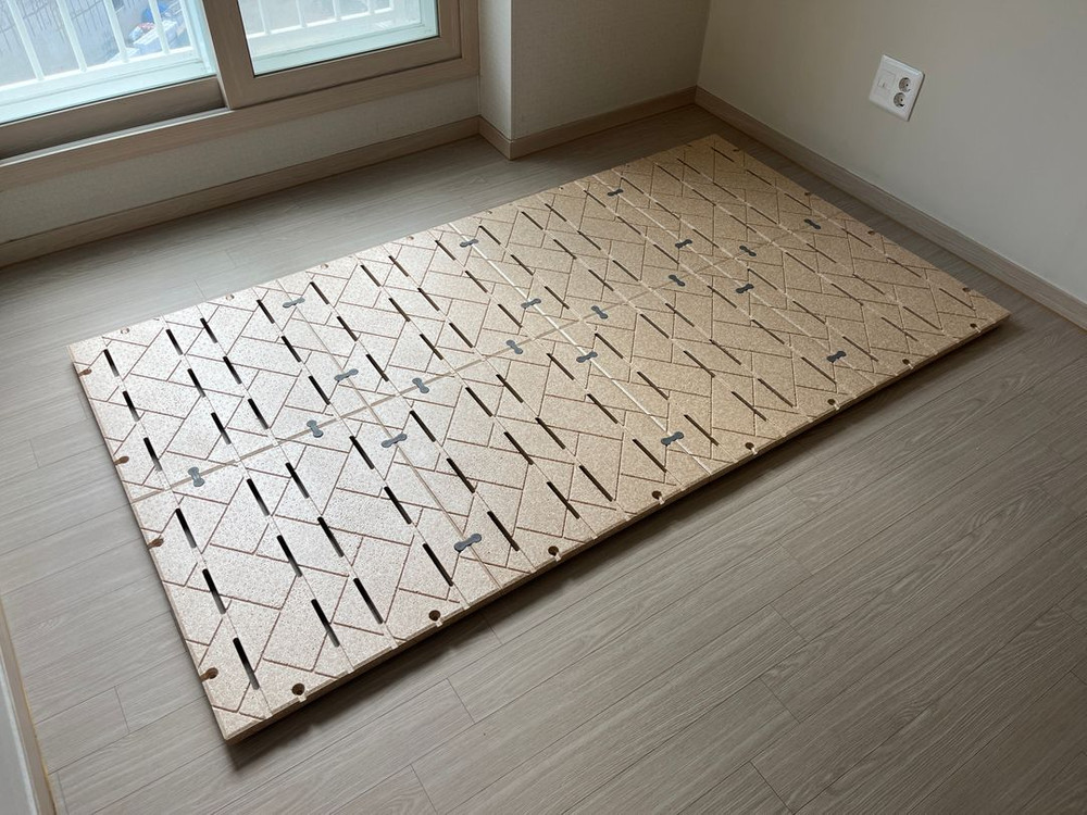 알뜨리 매트리스 - 싱글(110*200cm), 베이지색--1