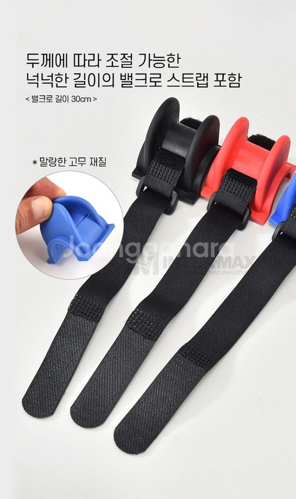 난간 거치대 3개 U자형 / 일자형 낚시 새상품--2