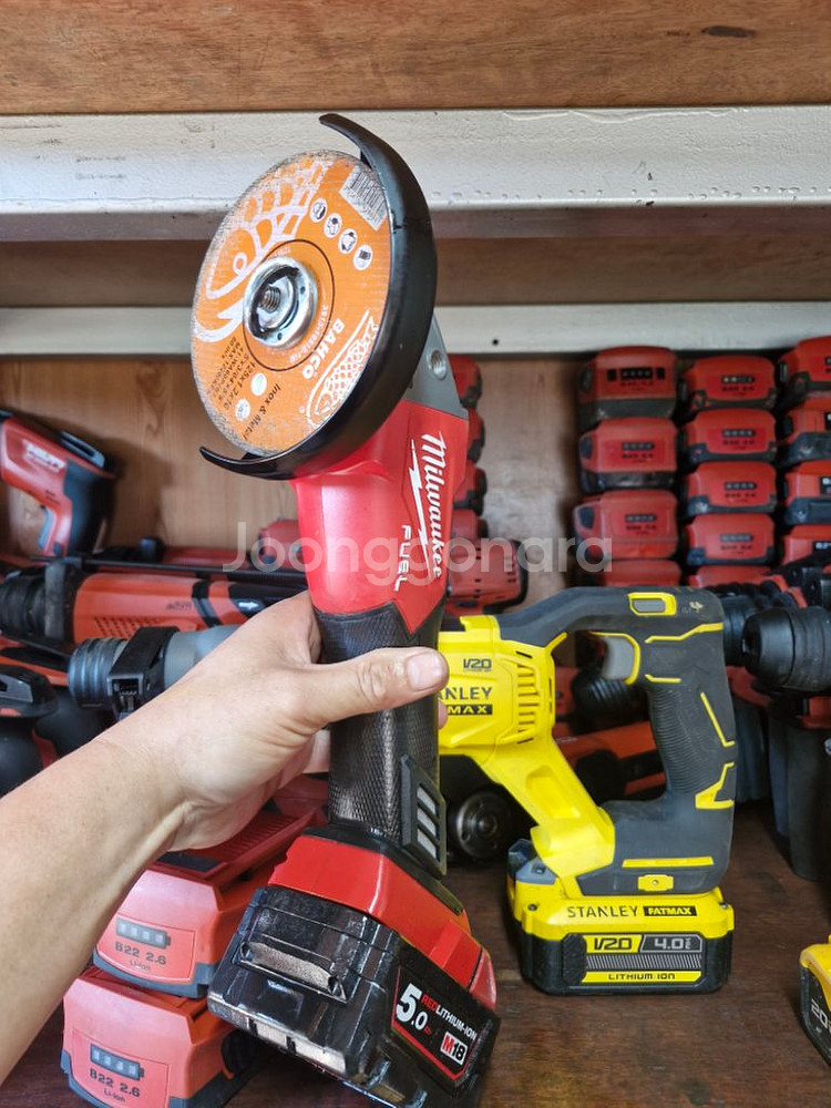 밀워키그라인더 M18 FSAG100X.5인치배터리포함4--1