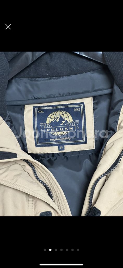 [시착만] 폴햄 덕다운 패딩 점퍼 95--1