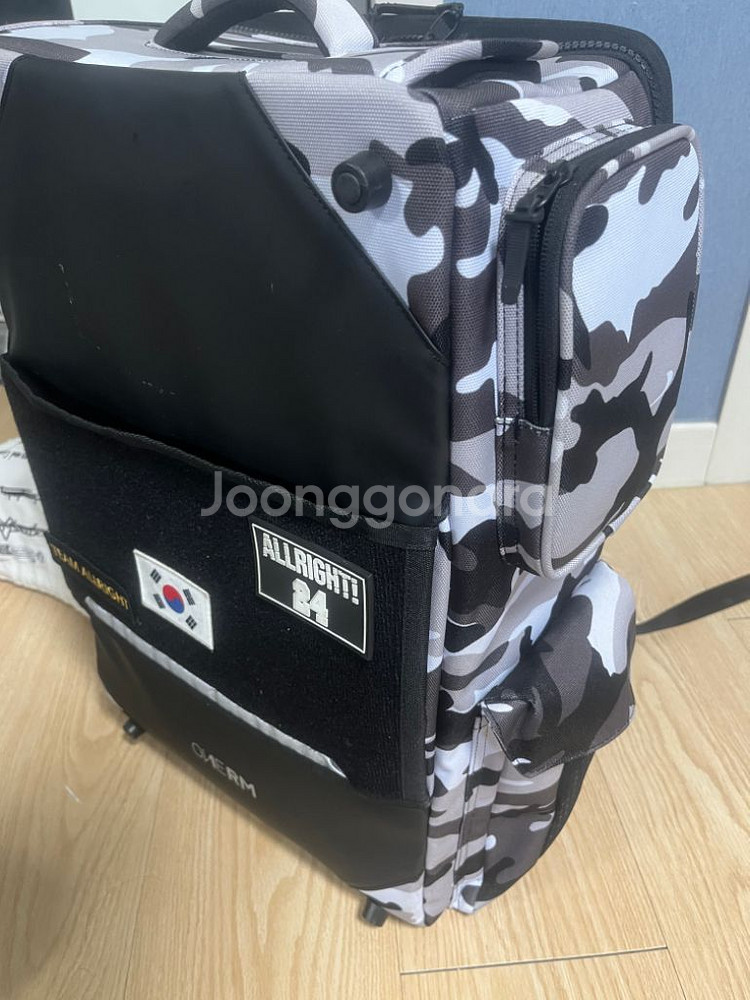 원알엠 몬스터 QS 디바이더 백팩 화이트 카모--1