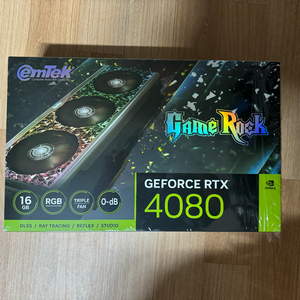 이엠텍 RTX 4080 게임락 판매합니다.