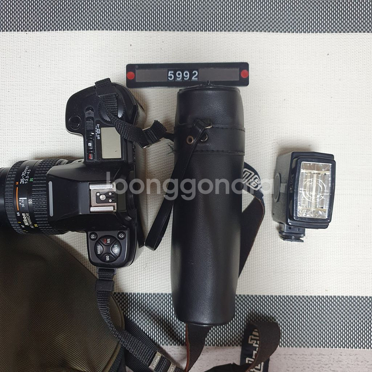 니콘 F-801 필름카메라 가방 세트--6