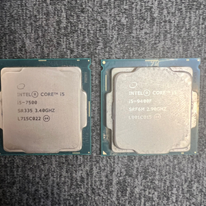 CPU i5-7500/9400F