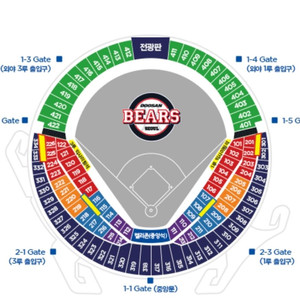 두산 vs kt 와일드카드 2차전 3루 외야 정가양도