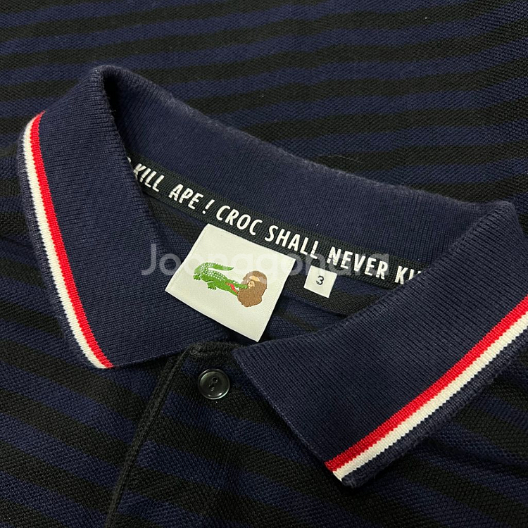 라코스테 x 베이프 15ss 콜라보 카라티--5