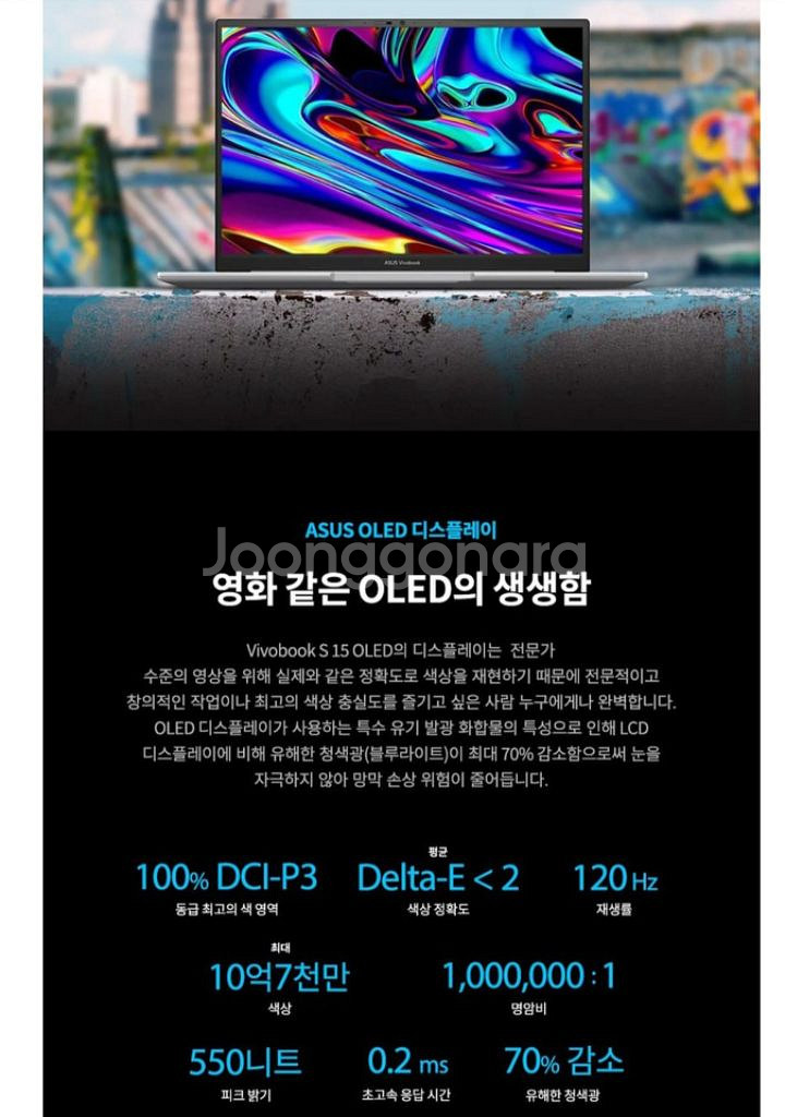ASUS 노트북 비보북S15 최고사양 급매(구매가40%--8