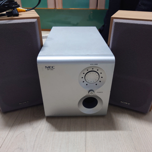 NEC SP-302 우퍼앰프 + 소니스피커 셋트