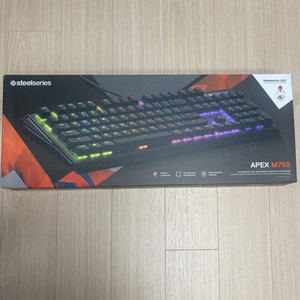 스틸시리즈 Apex M750 기계식키보드