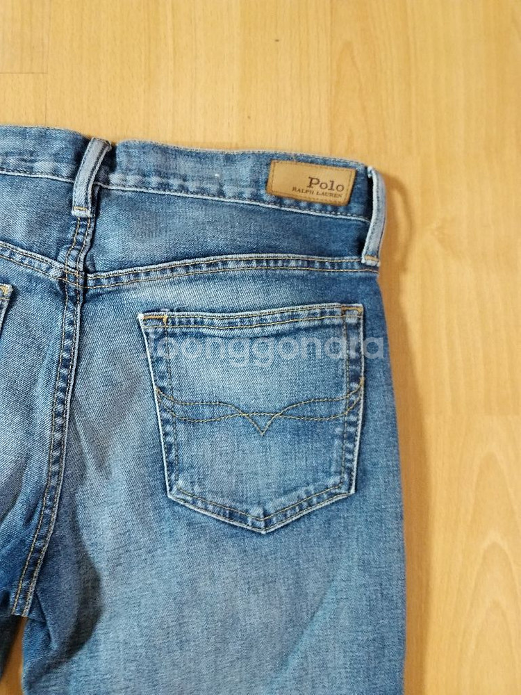 여성 폴로랄프로렌 데님 일자청바지(새상품.스판27)--6