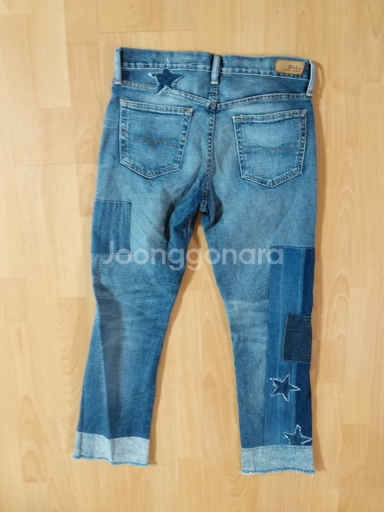 여성 폴로랄프로렌 데님 일자청바지(새상품.스판27)--7