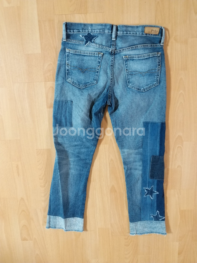 여성 폴로랄프로렌 데님 일자청바지(새상품.스판27)--9