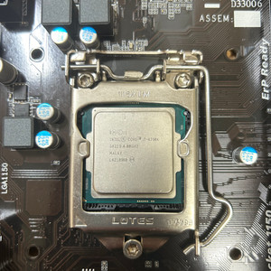 i7 4790k 램32기가 b85m보드 셋트